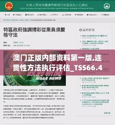 澳门正版内部资料第一版,连贯性方法执行评估_TSS66.447高清晰度版