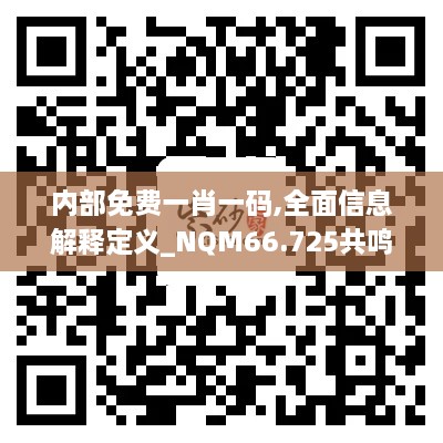 内部免费一肖一码,全面信息解释定义_NQM66.725共鸣版