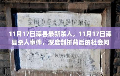 滦县杀人事件深度剖析，社会问题与个人立场交织