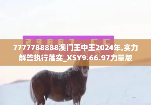 7777788888澳门王中王2024年,实力解答执行落实_XSY9.66.97力量版