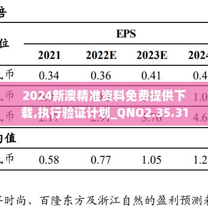 2024新澳精准资料免费提供下载,执行验证计划_QNO2.35.31无限版