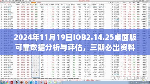 2024年11月19日IOB2.14.25桌面版可靠数据分析与评估，三期必出资料