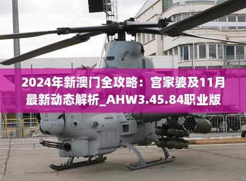 2024年新澳门全攻略：宫家婆及11月最新动态解析_AHW3.45.84职业版