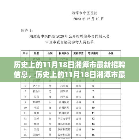 历史上的11月18日湘潭市招聘信息概览与最新招聘动态解析