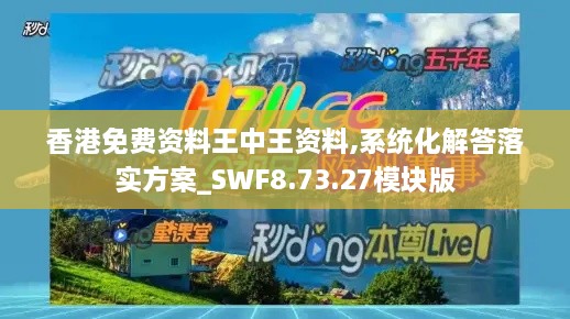 香港免费资料王中王资料,系统化解答落实方案_SWF8.73.27模块版