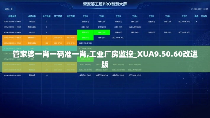 管家婆一肖一码准一肖,工业厂房监控_XUA9.50.60改进版