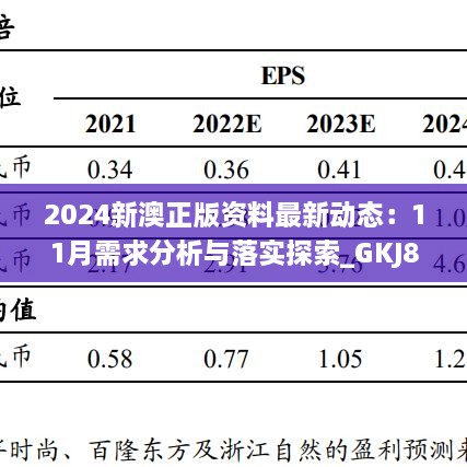 2024新澳正版资料最新动态：11月需求分析与落实探索_GKJ8.54.25版