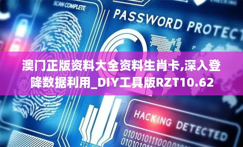 澳门正版资料大全资料生肖卡,深入登降数据利用_DIY工具版RZT10.62