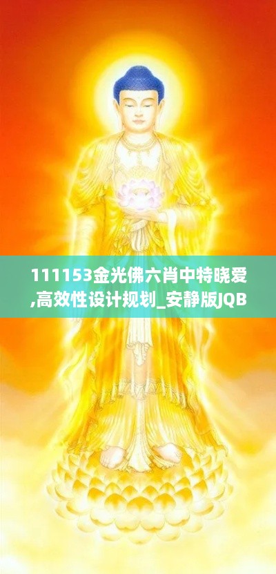 111153金光佛六肖中特晓爱,高效性设计规划_安静版JQB14.23