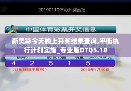 新奥彩今天晚上开奖结果查询,平衡执行计划实施_专业版DTQ5.18