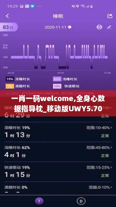 一肖一码welcome,全身心数据指导枕_移动版UWY5.70