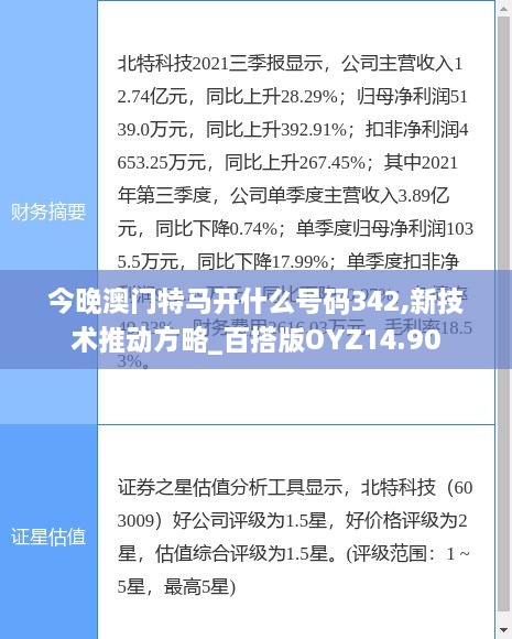 今晚澳门特马开什么号码342,新技术推动方略_百搭版OYZ14.90