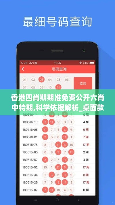 香港四肖期期准免费公开六肖中特期,科学依据解析_桌面款XCL14.68