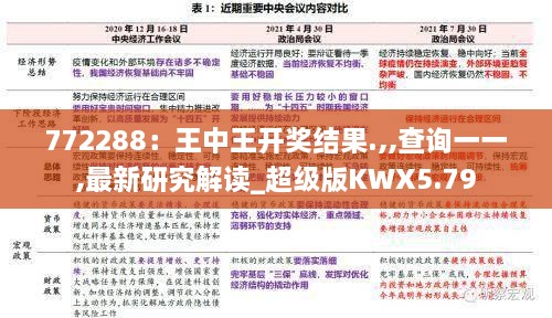 772288：王中王开奖结果.,,查询一一,最新研究解读_超级版KWX5.79