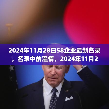 2024年11月28日58企业最新名录中的温情与奇妙日常