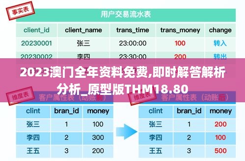 2023澳门全年资料免费,即时解答解析分析_原型版THM18.80