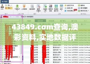 43849.cσm查询,澳彩资料,实地数据评估分析_增强版GOV18.17