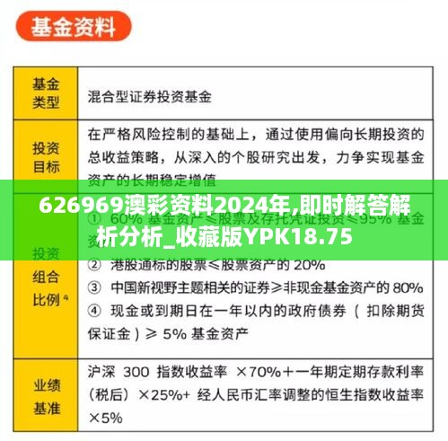 626969澳彩资料2024年,即时解答解析分析_收藏版YPK18.75