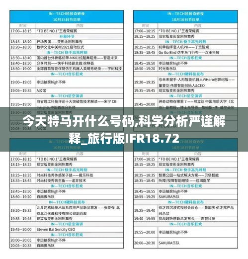 今天特马开什么号码,科学分析严谨解释_旅行版IFR18.72