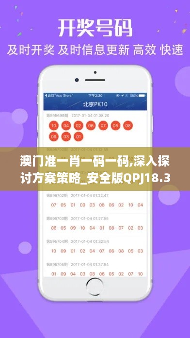 澳门准一肖一码一码,深入探讨方案策略_安全版QPJ18.31