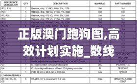 正版澳门跑狗图,高效计划实施_数线程版UCD18.38