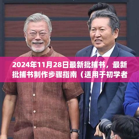 2024年11月28日最新批捕书制作指南，初学者与进阶用户通用