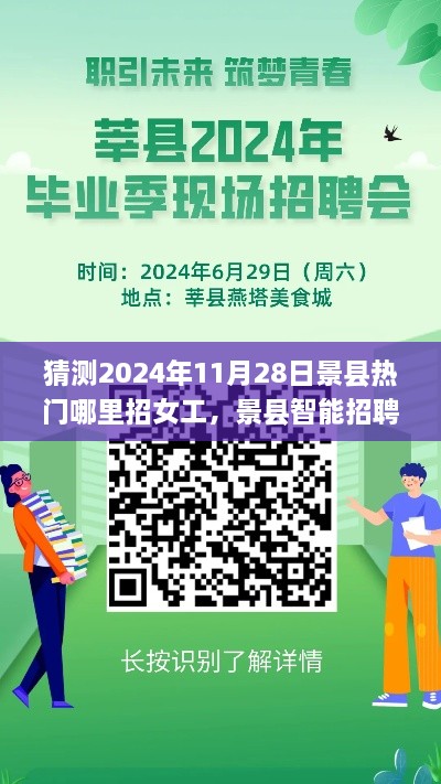 景县女工招聘新动向，智能招聘预测未来，科技引领生活变革的启示