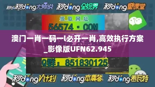 澳门一肖一码一l必开一肖,高效执行方案_影像版UFN62.945