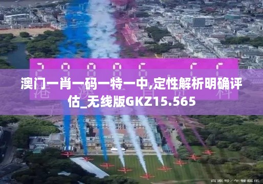 澳门一肖一码一特一中,定性解析明确评估_无线版GKZ15.565