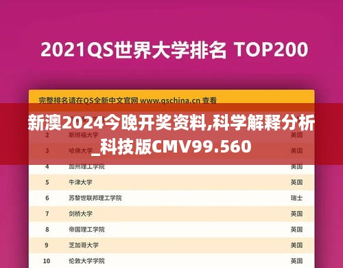 新澳2024今晚开奖资料,科学解释分析_科技版CMV99.560