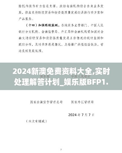 2024新澳免费资料大全,实时处理解答计划_娱乐版BFP1.321