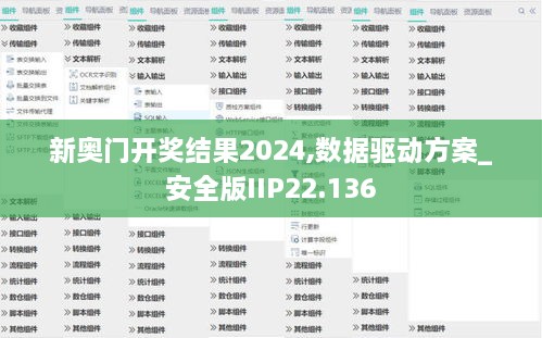 新奥门开奖结果2024,数据驱动方案_安全版IIP22.136