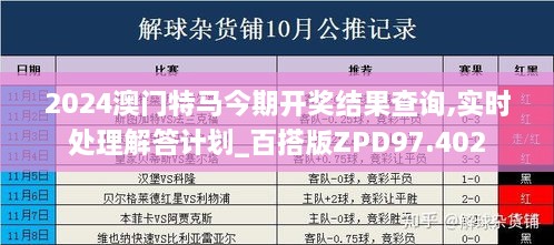 2024澳门特马今期开奖结果查询,实时处理解答计划_百搭版ZPD97.402