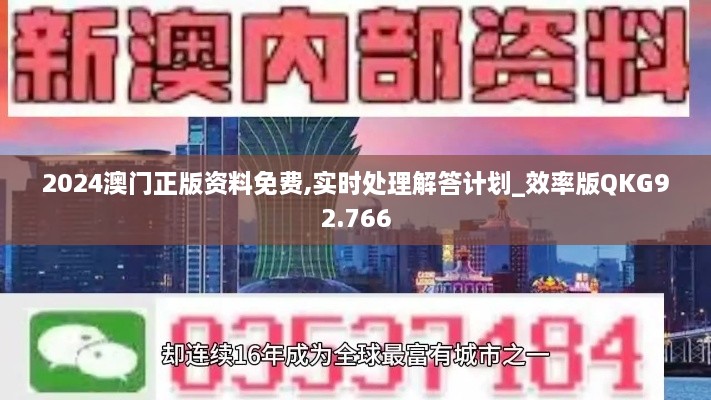 2024澳门正版资料免费,实时处理解答计划_效率版QKG92.766