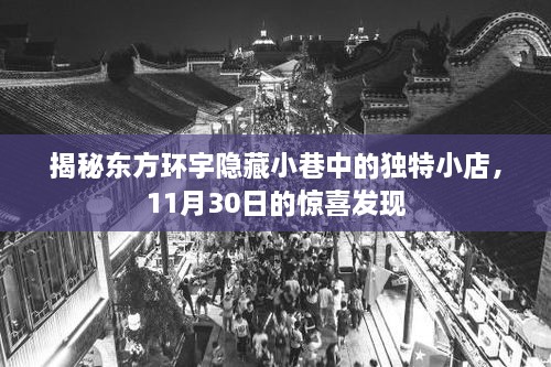 东方环宇隐藏小巷的神秘小店，惊喜发现之旅（11月30日）