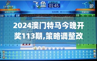 2024澳门特马今晚开奖113期,策略调整改进_时尚版MCP62.196