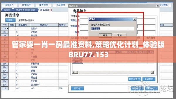 管家婆一肖一码最准资料,策略优化计划_体验版BRU77.153