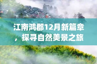 江南鸿郡12月探寻自然美景之旅，心灵宁静的力量新篇章