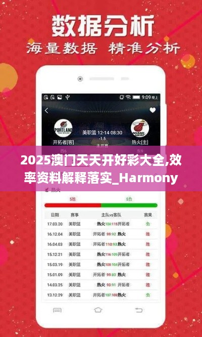 2025澳门天天开好彩大全,效率资料解释落实_Harmony19.943