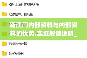 新澳门内部资料与内部资料的优势,实证解读说明_DX版33.214