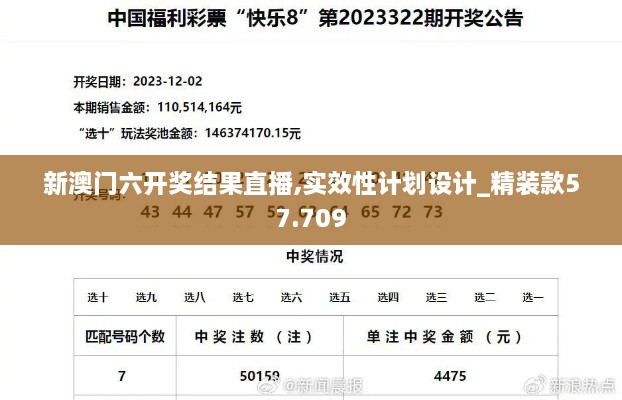 新澳门六开奖结果直播,实效性计划设计_精装款57.709