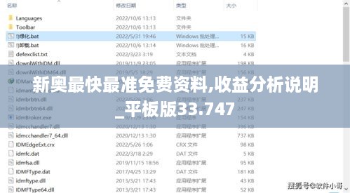 新奥最快最准免费资料,收益分析说明_平板版33.747