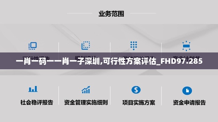 一肖一码一一肖一子深圳,可行性方案评估_FHD97.285