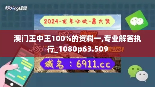 澳门王中王100%的资料一,专业解答执行_1080p63.509