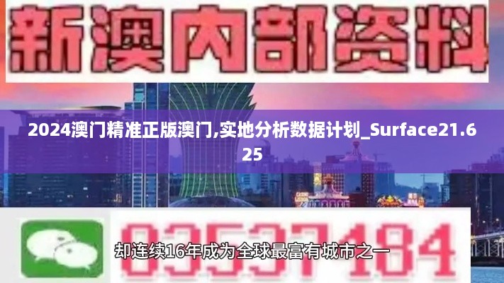 2024澳门精准正版澳门,实地分析数据计划_Surface21.625