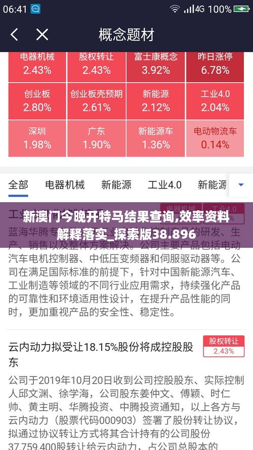 新澳门今晚开特马结果查询,效率资料解释落实_探索版38.896