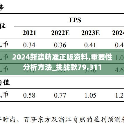 2024新澳精准正版资料,重要性分析方法_挑战款79.311