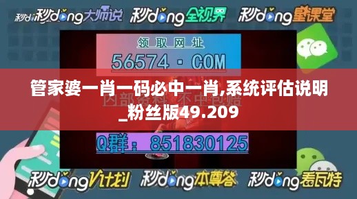 管家婆一肖一码必中一肖,系统评估说明_粉丝版49.209