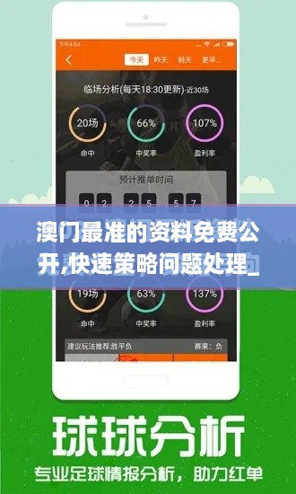 澳门最准的资料免费公开,快速策略问题处理_户外版64.595