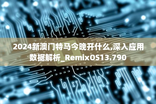 2024新澳门特马今晚开什么,深入应用数据解析_RemixOS13.790